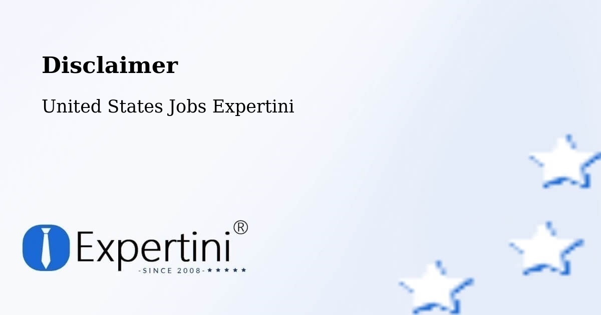 Disclaimer – Elroy - United States Jobs Expertini