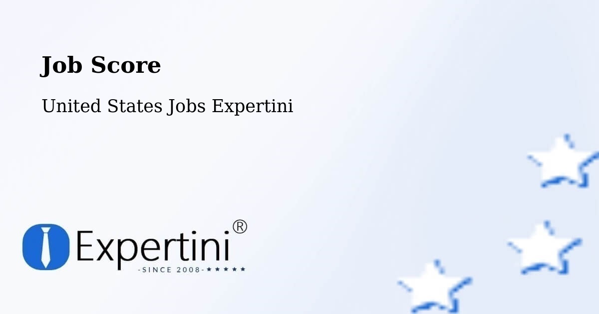 Job Score & Job Description Score Tool – Elroy - United States Jobs Expertini